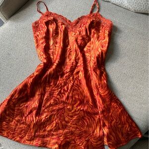 Victoria's Secret zebra Print Slip Dress